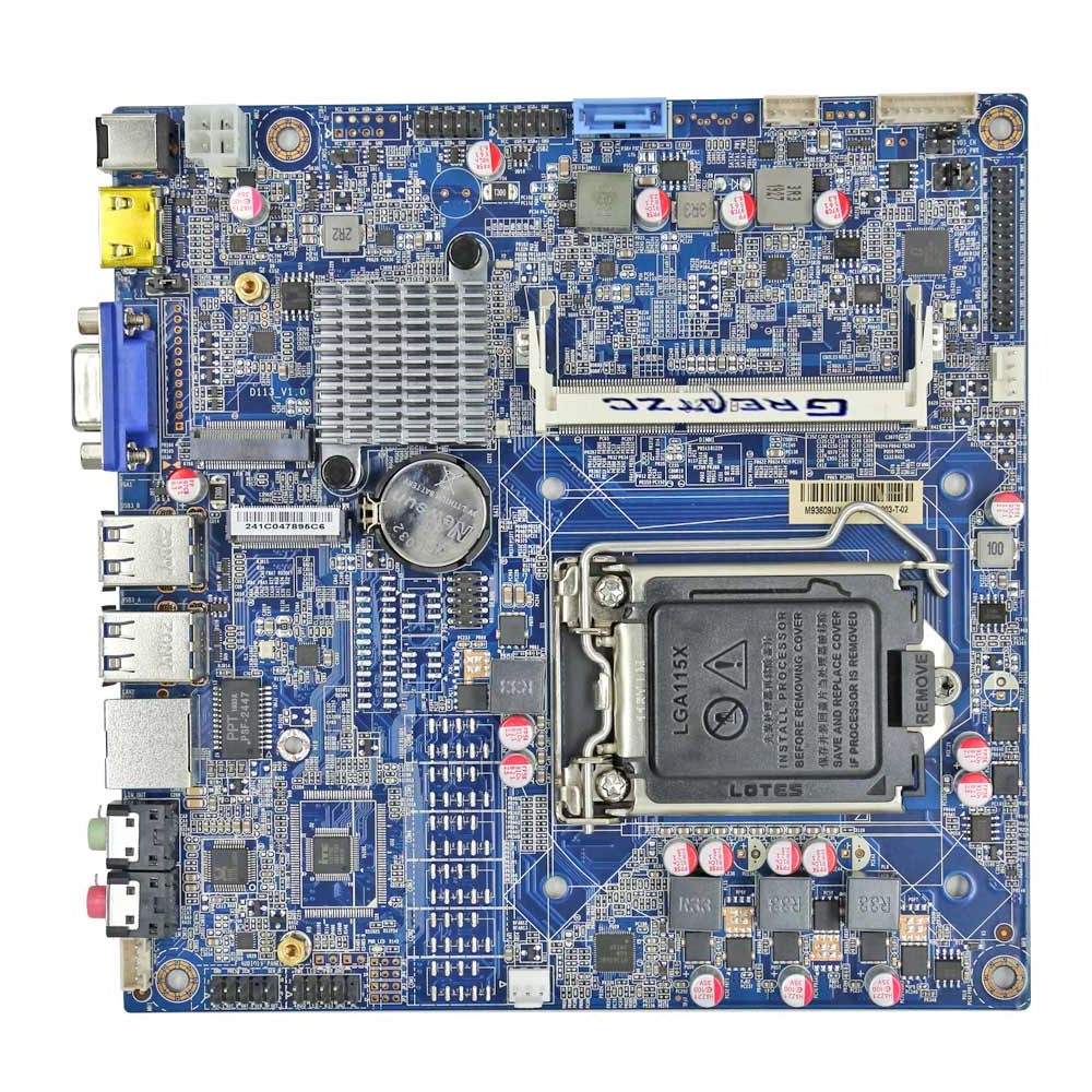 H310芯片组MINI ITX一体机主板 支持6，7，8，9代CPU
